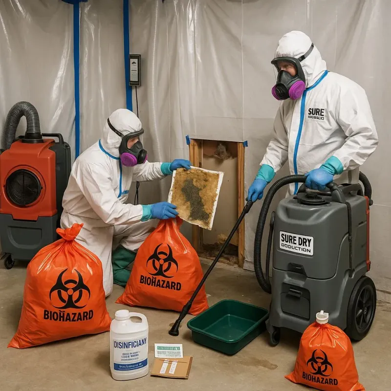 Contaminated Water Handling Protocols process in Snyder, TX