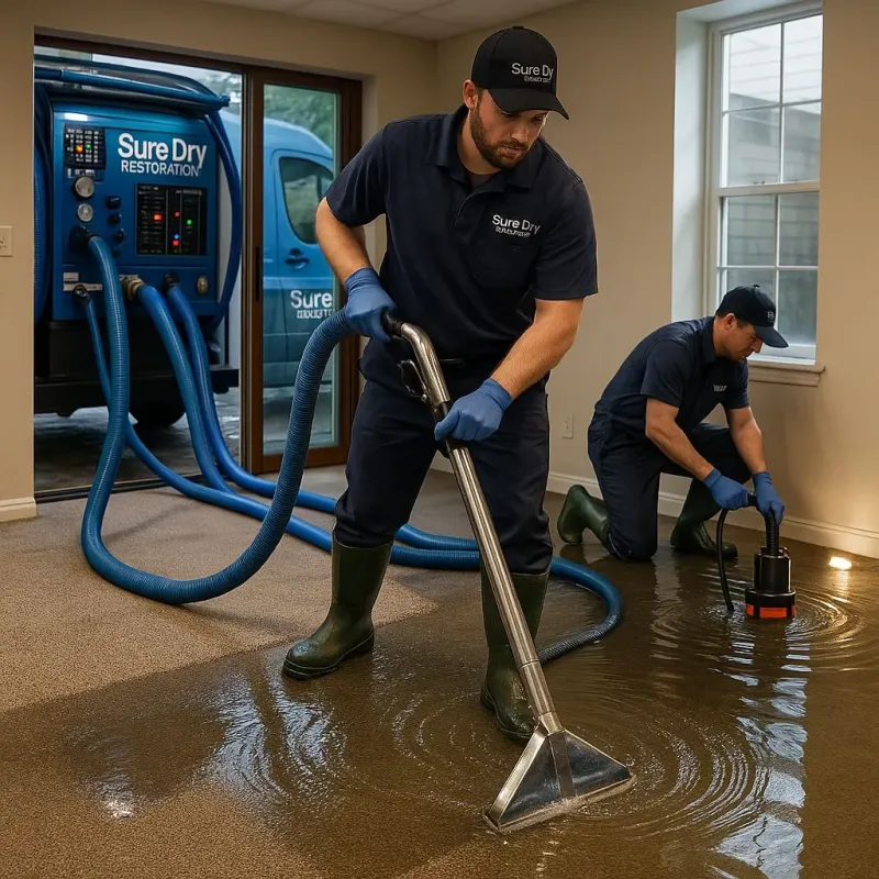 Water Extraction and Removal process in Snyder, TX